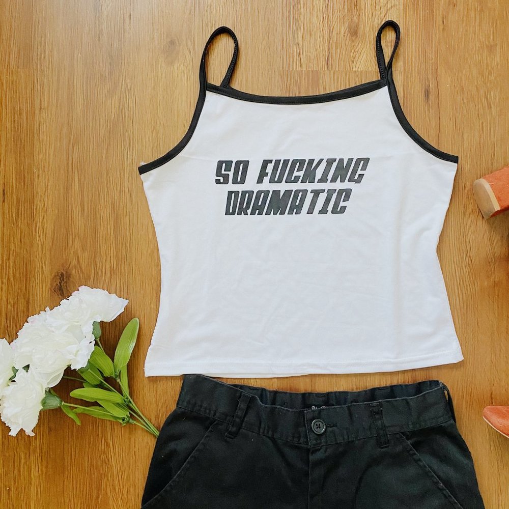 So F*King Dramatic Y2K Style Mini Cami - NWOT M - Picture 6 of 6